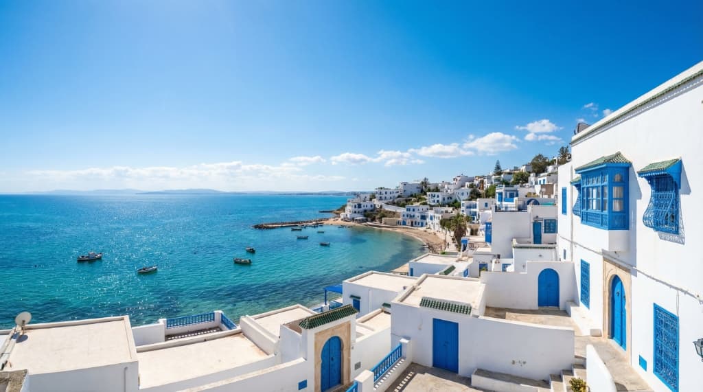 Tunisian coastal architecture